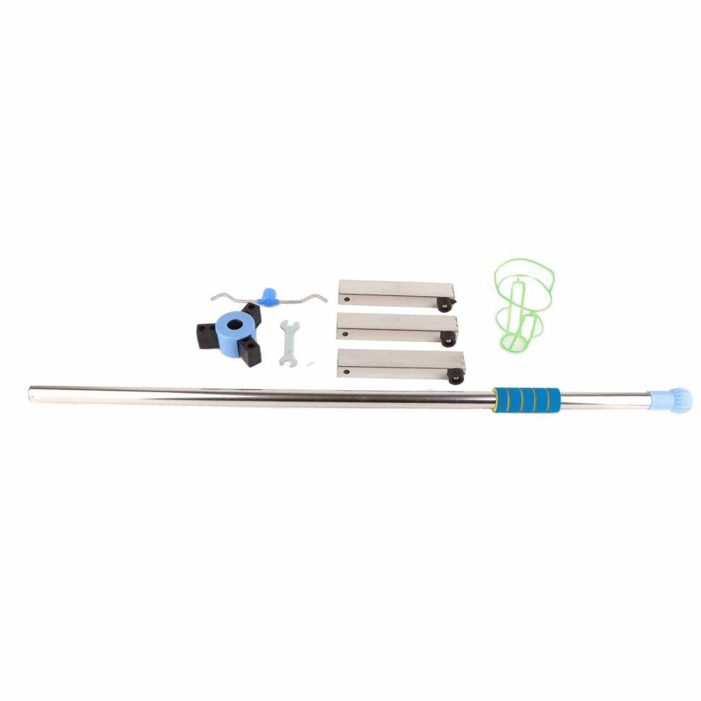 Height Adjustable IV Stand Pole Stainless Steel Telescopic