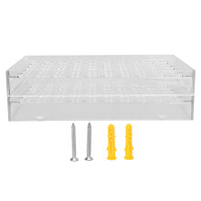 Transparent 50-Hole Tattoo Ink Holder Rack
