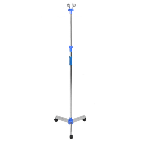 Supporto Flebo Portatile in Acciaio Inox Rinforzato 2