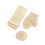 3Pcs Jute Back Wash & Exfoliating Gloves 2