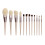 (Morandi Color + Box) 12Pcs Soft Makeup Brush Set Morandi + Box 1