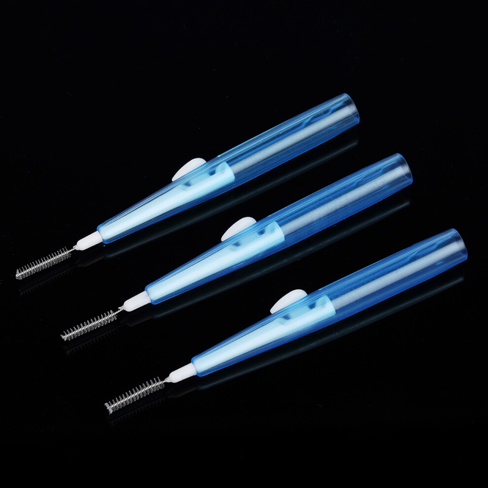 60Pcs/Box Dental Floss Picks Refill Inter-dental Brush