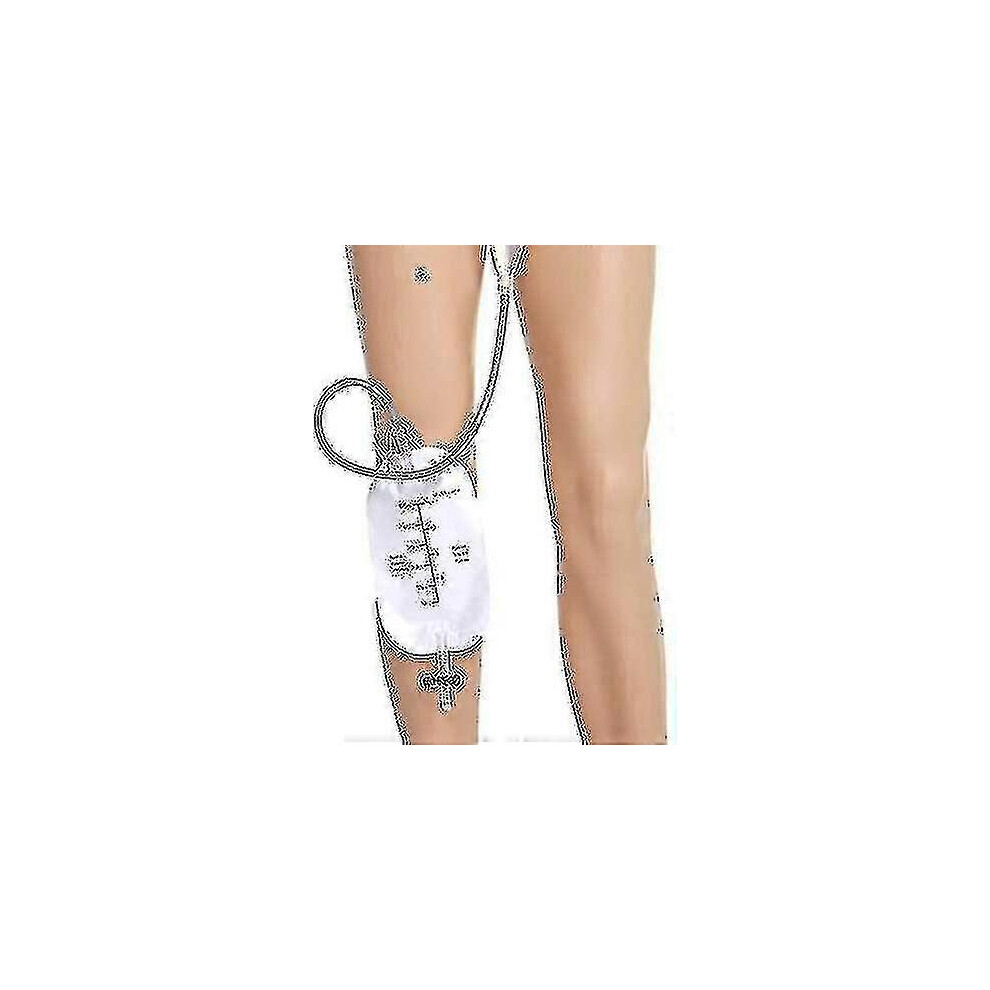 Kikidex (As Show, S) Men Incontinence Pants With Collection Urine Bag Portable Leak Proof Leg Pee Catheter Holder For Eld-Fcy