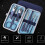 Stainless Steel Nail Clipper Set with Case 3