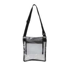 Transparente wasserdichte PVC-Umhängetasche für Reisen
