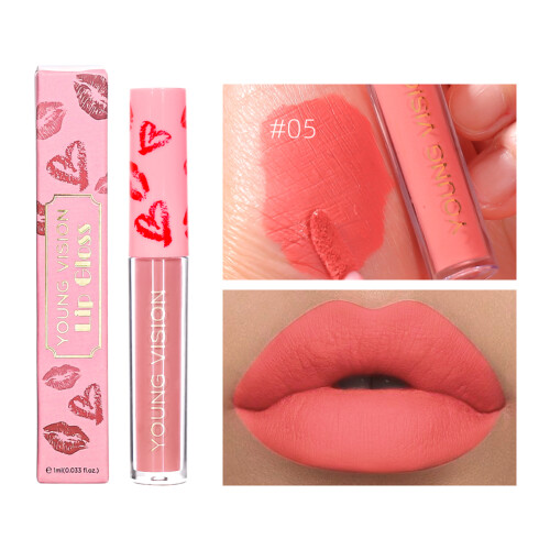 YOUNG VISION Lipglanz 1ml Samt-Matt Nicht-verblasend 1