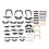 Fake Eyebrow Beard Set Adhesive Theme Party 1