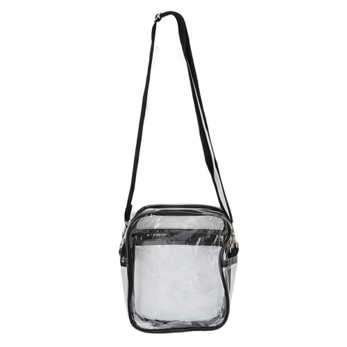 PVC Transparente verstellbare Schultertasche wasserdicht
