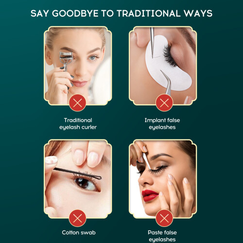 Electric Anti-scald Silicone Eyelash Curler