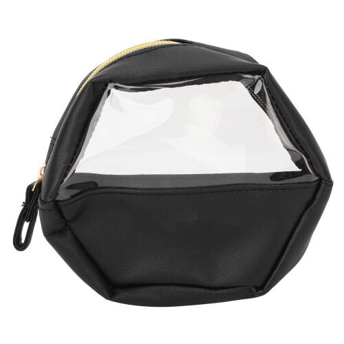 Hexagonaal Toilettenzakje PU Leer Draagbare Make-up