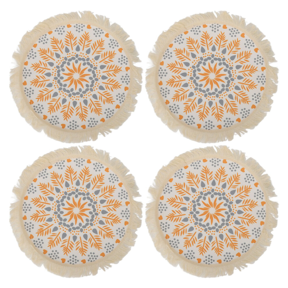 Boho Photography Mat Tassel Insulation Pad For Table Decoration 461605094632