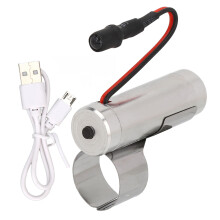 LED Duimlamp USB Opladen Roestvrij Staal Oorschelp Reiniger