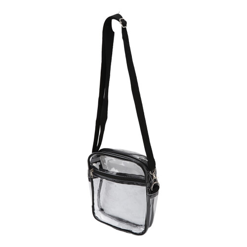PVC Transparente verstellbare Schultertasche wasserdicht 1