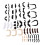Fake Eyebrow Beard Set Adhesive Theme Party 5