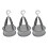 3Pcs Hanging Mesh Basket Dryer for Makeup Brushes 3