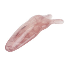 (Brown) Nose Massager Resin Facial Lifting Clips Roman Nose Up Scraper Brown