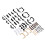 Fake Eyebrow Beard Set Adhesive Theme Party 3