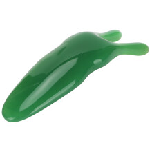(Emerald Color) Nose Massager Resin Facial Lifting Clips Roman Nose Up Scraper Brown