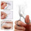 Stainless Steel Eyebrow Grooming Set w/Bag 4