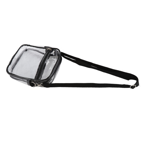 PVC Transparente verstellbare Schultertasche wasserdicht 2
