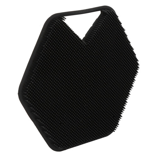 Black Silicone Multifunctional Bath Brush 1