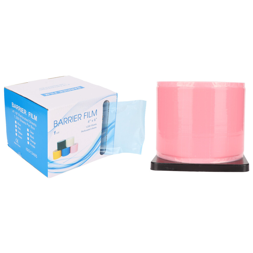 Pink/Blue () 1200 Sheets 4X6in Barrier Film Tape For Dental Tattoo