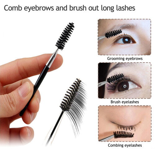 Stainless Steel Eyebrow Grooming Set w/Bag 2