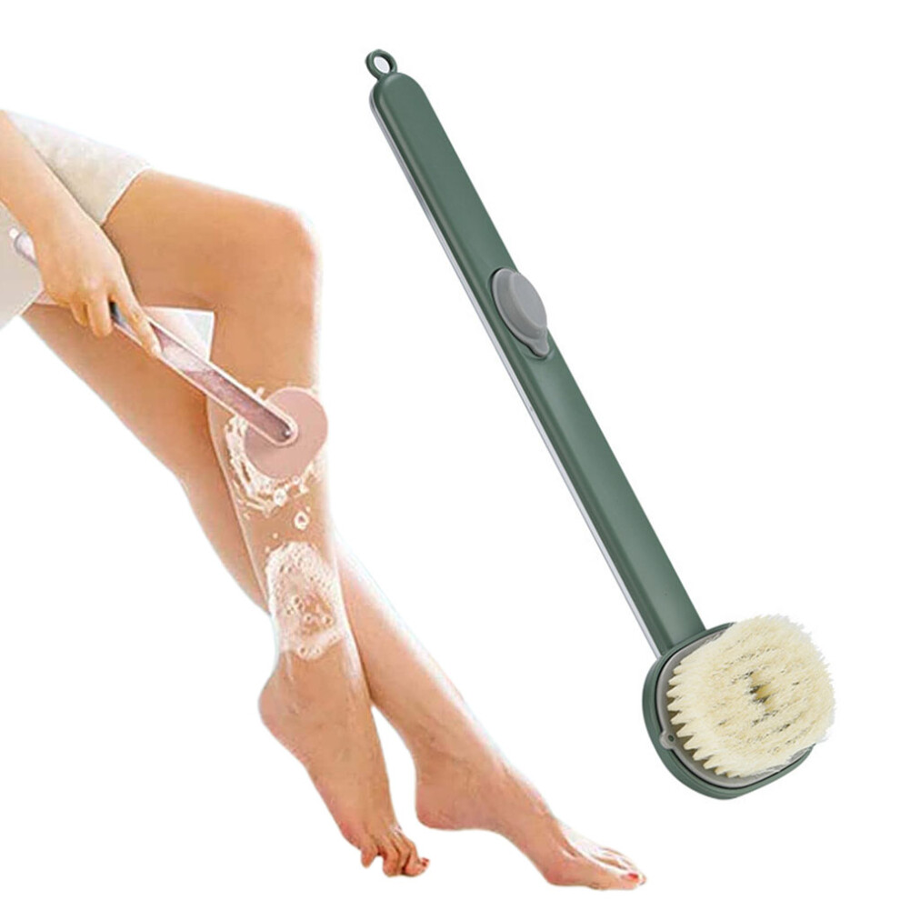Long Handle Liquid Bath Brush Detachable Back Scrubber Exfoliating