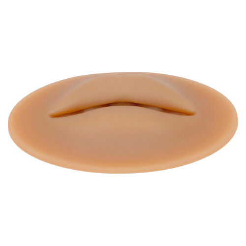 (Light Brown) Microblading-Lipmodell Soft-Silikon Dunkelbraun 1