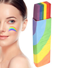 Regenbogen Pinsel & Körperfarbe Stick Crayons Pride