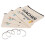 4x Leraar Make-up Tasje + Roestvrijstalen Armband Set 4