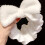 (Bow White) Zachte Elastische Make-up Hoofdband 4