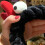 (Crab Black) Zachte Elastische Make-up Hoofdband 5