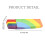 Regenbogen Pinsel & Körperfarbe Stick Crayons Pride 4