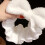 (Bow White) Zachte Elastische Make-up Hoofdband 3
