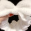 (Bow White) Zachte Elastische Make-up Hoofdband 5