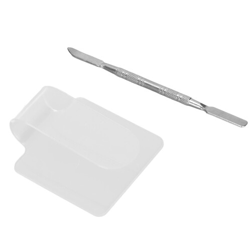 Transparente Acryl-Makeup-Palette mit Farbmischstab 2