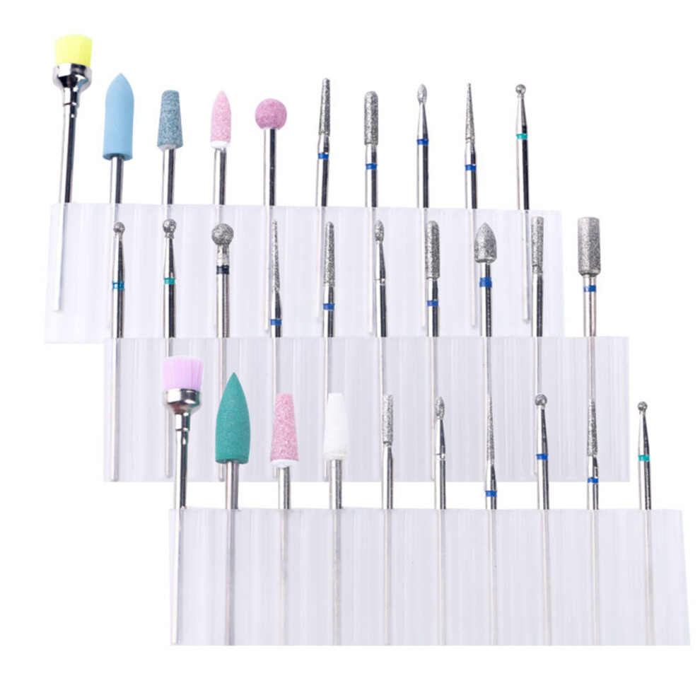 10Pcs Manicure Grinding Heads