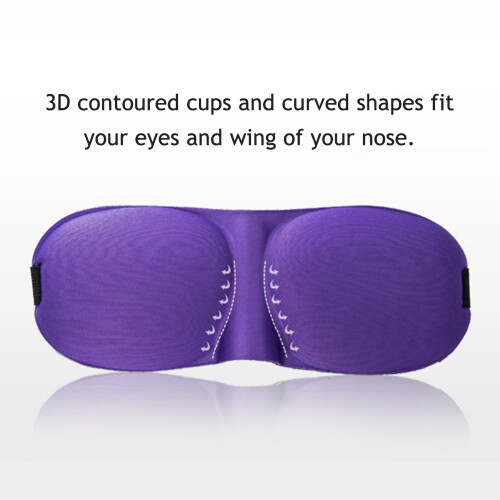 Adjustable Sleep Eye Mask & Ear Plugs Set for Travel
