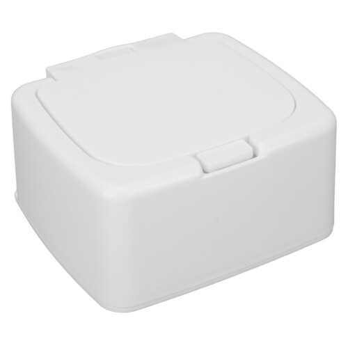 Baumwollpad-Container Staubdichter Rauten-Dispenser mit Abdeckung 2
