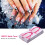 100Pcs Nail Art Gel Extension Forms Curl Styling Tools for Nails Care 4