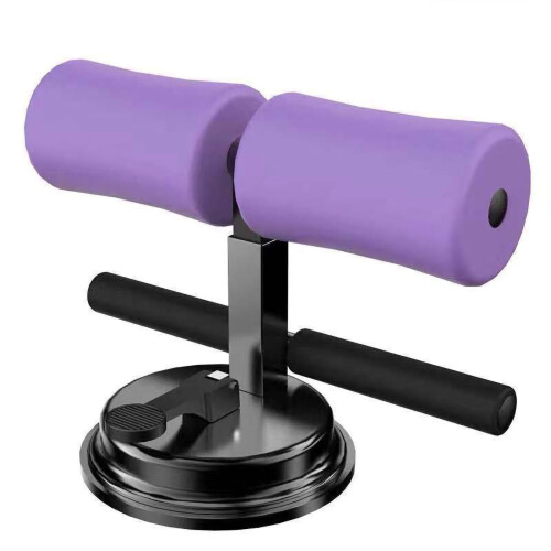 (Purple) Sit-up-Assistent Bauchtraining Gerät Saugnapf Lila