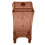 (Transparent Coffee) Wattepads-Spender ABS transparent staubdicht rund grau 3