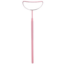 (Pink) Mondförmiger Wimpernspiegel mit abnehmbarem Griff