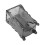 (Translucent Grey) Baumwollpadhalter Schmetterling Grau Aufbewahrungsbox 4