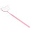 (Pink) Mondförmiger Wimpernspiegel mit abnehmbarem Griff 4