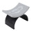 (Black) Supporto Braccia Unghie a U in Silicone Nero 4