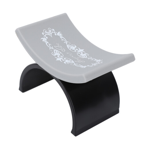 (Black) Supporto Braccia Unghie a U in Silicone Nero 2