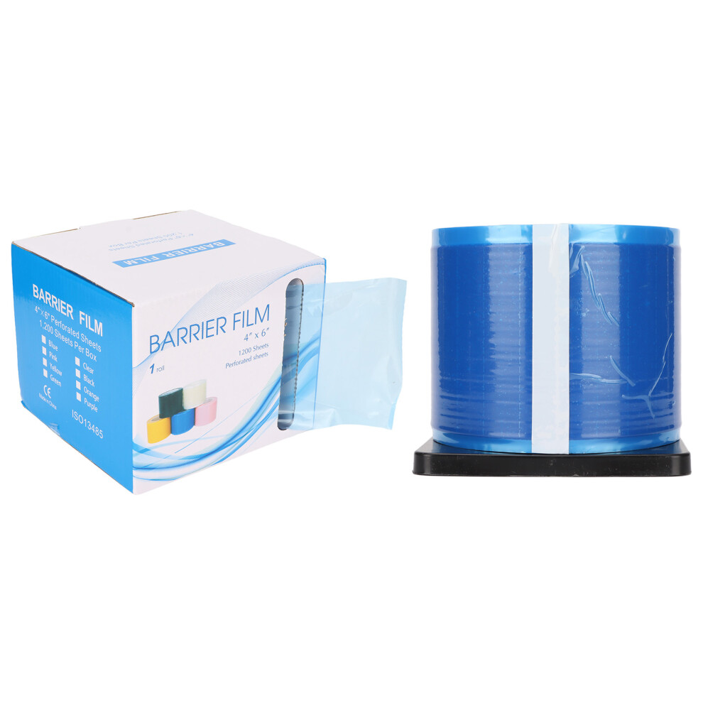Blue (Blue) 1200 Sheets 4X6in Barrier Film Tape For Dental Tattoo