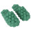 (39-40) Massageblasen-Slipper Stressrelief Gr. 43-44 2